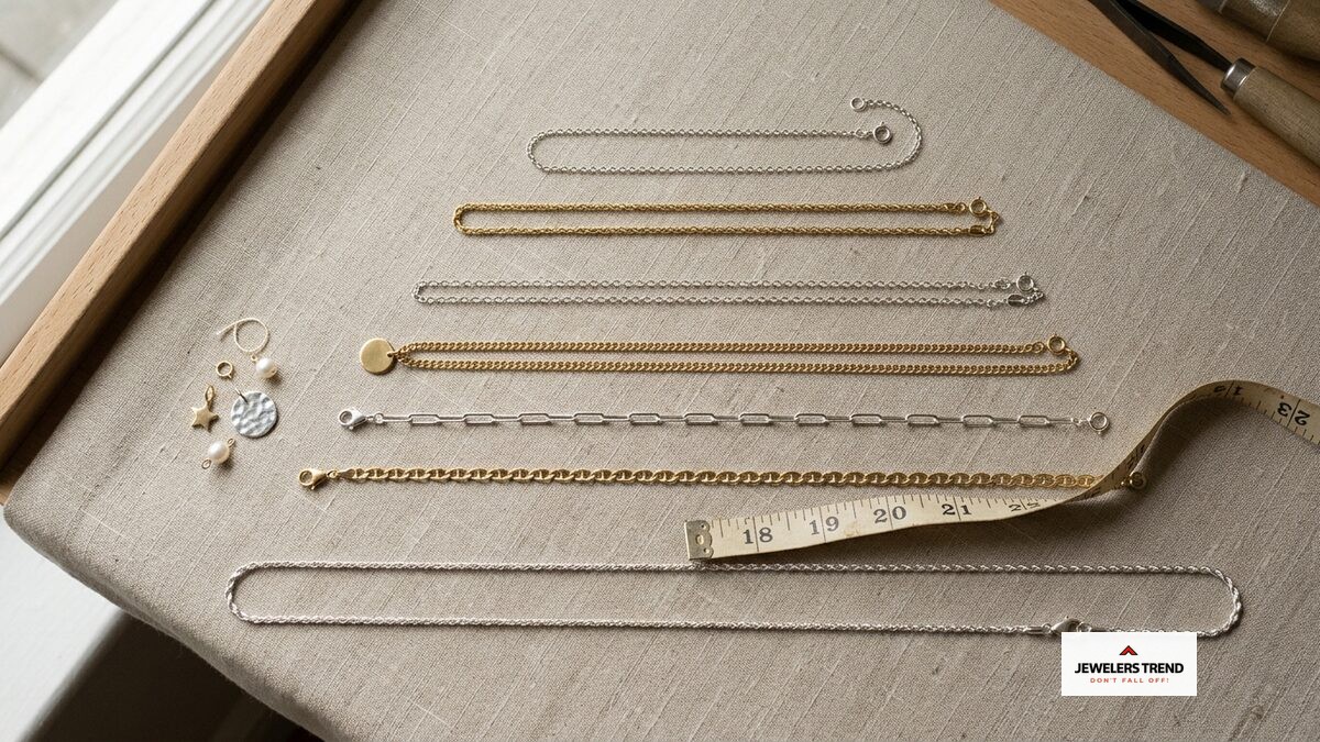 A Guide to Necklace Lengths and Chain Styles
