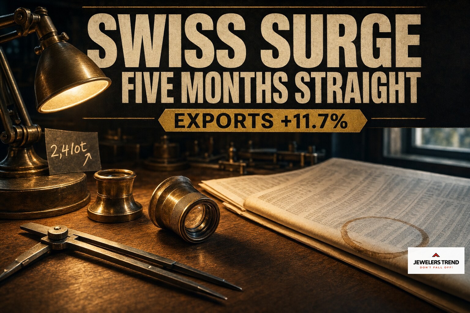 Trade Week Wrap, Oct 23: Swiss Fifth Month, AP Goes Pre-Owned, Gold $4,010 — Market Wrap