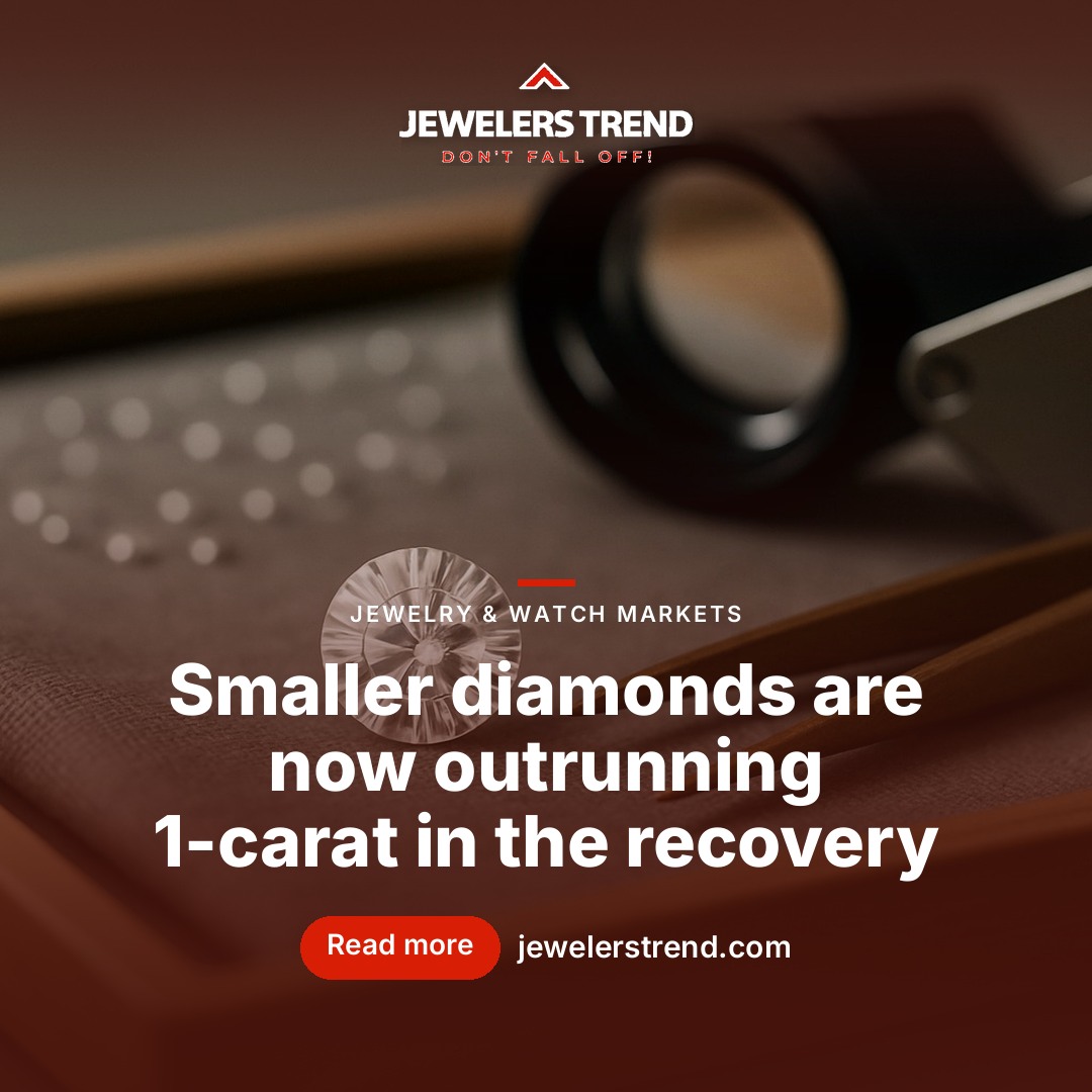 Rapaport Index Extends Recovery in August as Smaller Diamonds Lead the Way