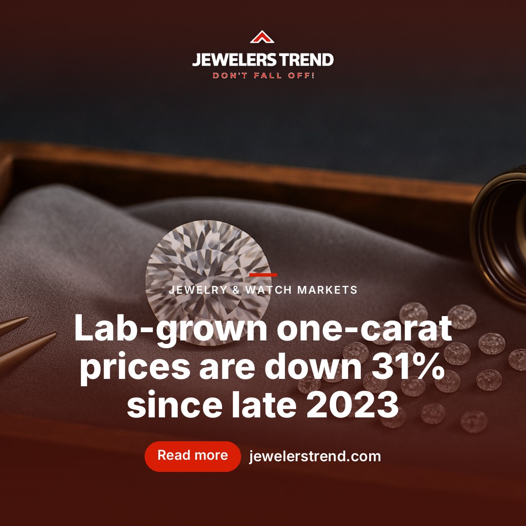 Smaller Stones Lead the Rapaport Recovery as Lab-Grown Prices Fall 31% in Two Years