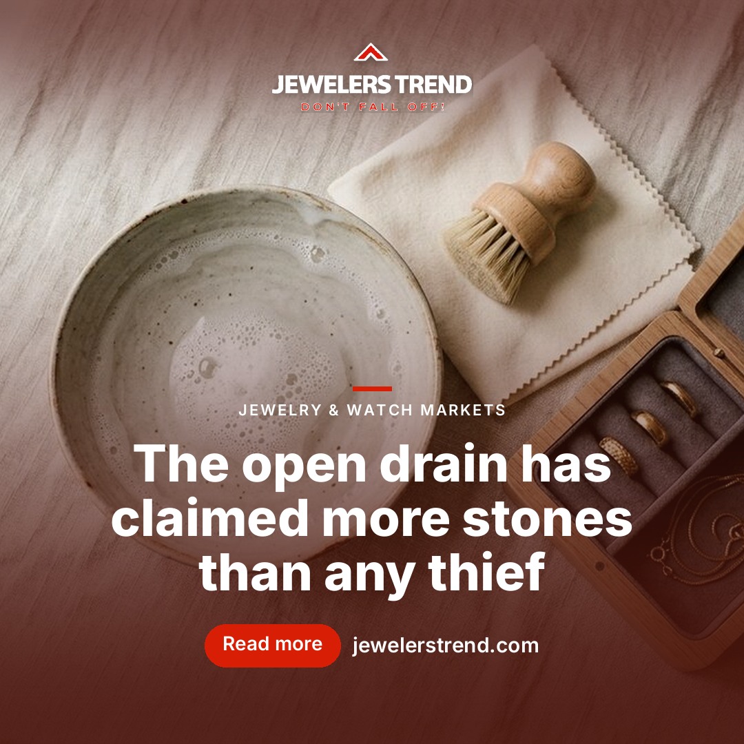The open drain has claimed more stones than any thief
