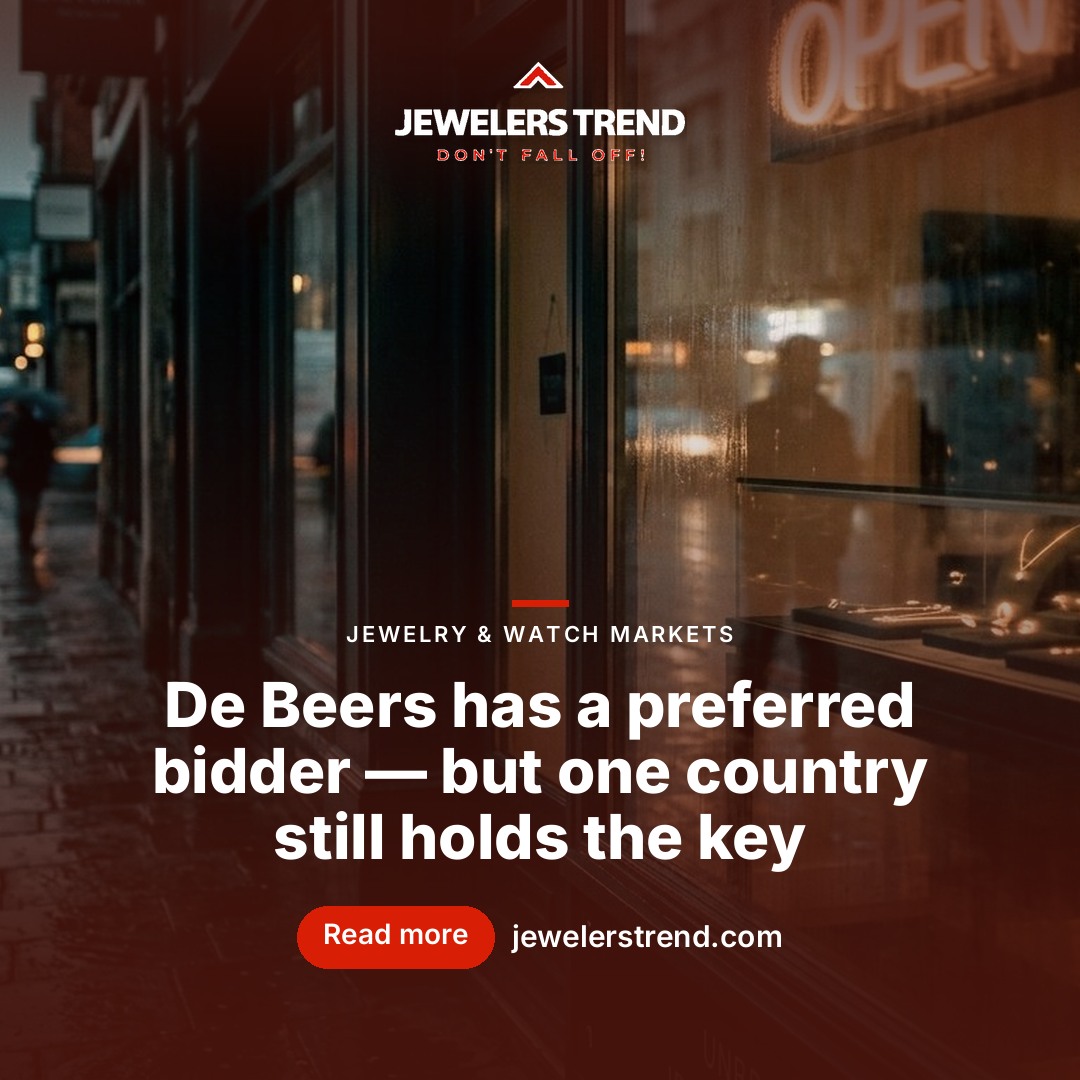 Anglo Names Penny-Led Consortium as De Beers Preferred Bidder