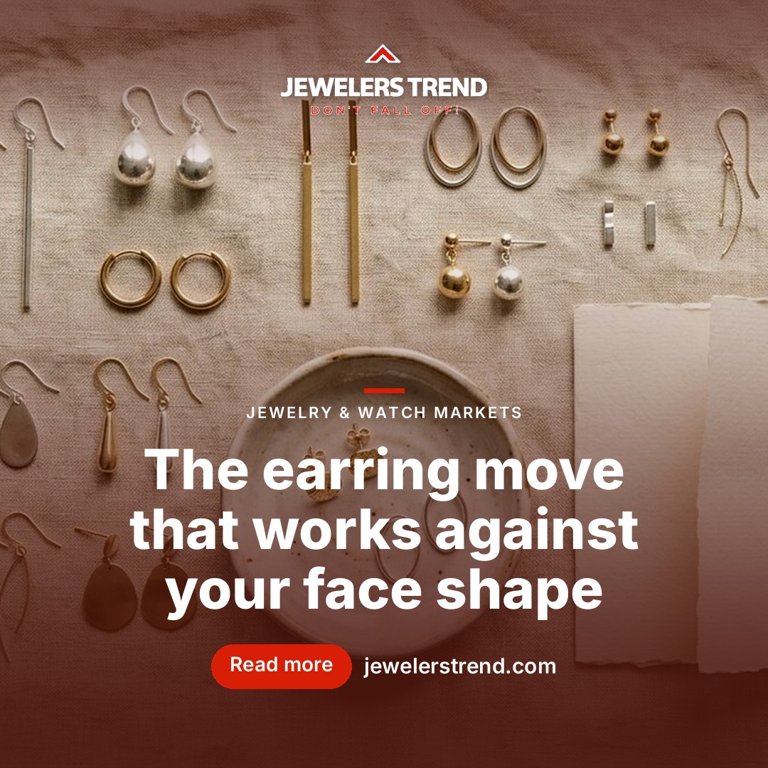 The earring move that works against your face shape