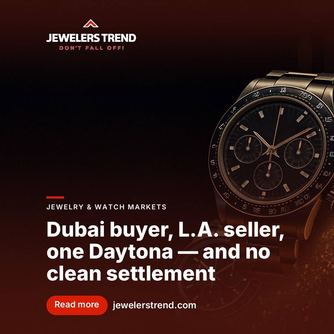 Dubai buyer, L.A. seller, one Daytona — and no clean settlement